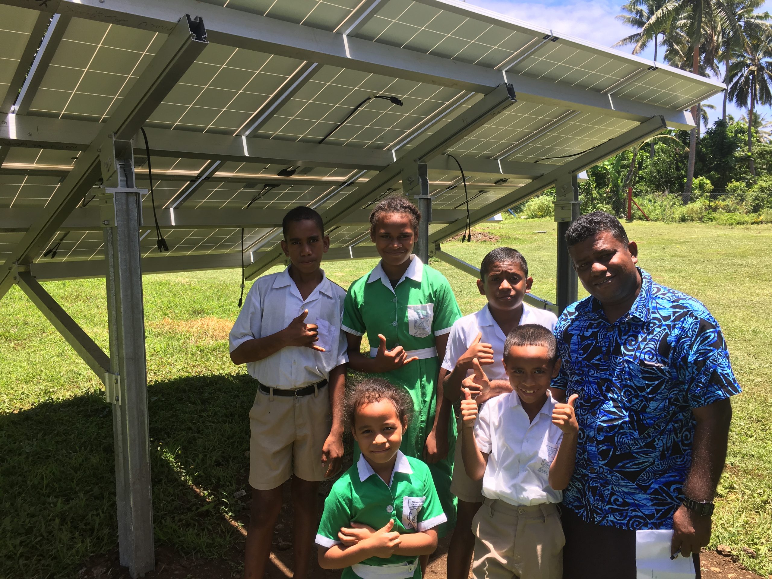Its Time Foundation with Clenergy Ground Mount system